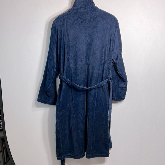 Ben Sherman Navy Plush Robe OS NWOT - Picture 8 of 8